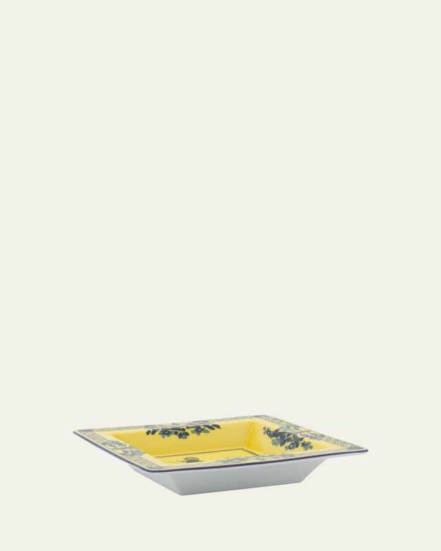 Oriente Italiano Small Square Tray, Citrino